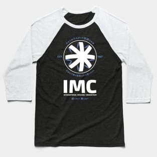 CONTACT IMC INTERNATIONAL MACHINE CONSORTIUM MOVIE LOGO Baseball T-Shirt